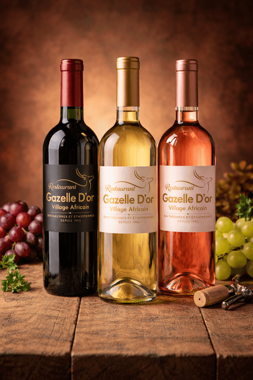 Vin rouge / blanc / rosé (75cl)